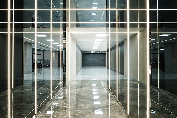 台湾グレース嘉義工場2階廊下